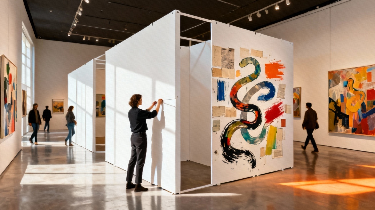 Comment les cloisons de musée transforment la scénographie d’une exposition