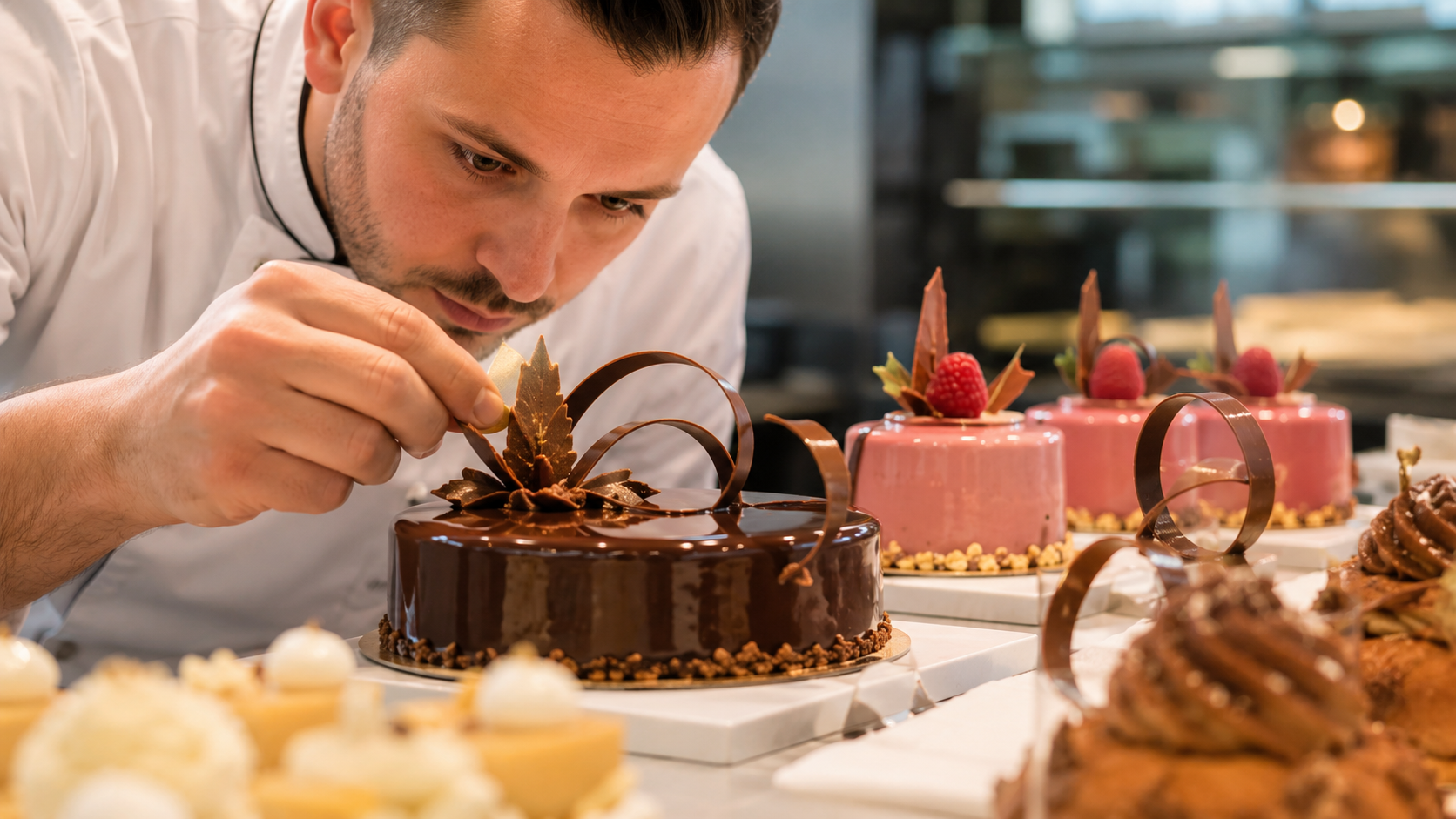 Décor alimentaire premium : différencier son offre en vitrine professionnelle
